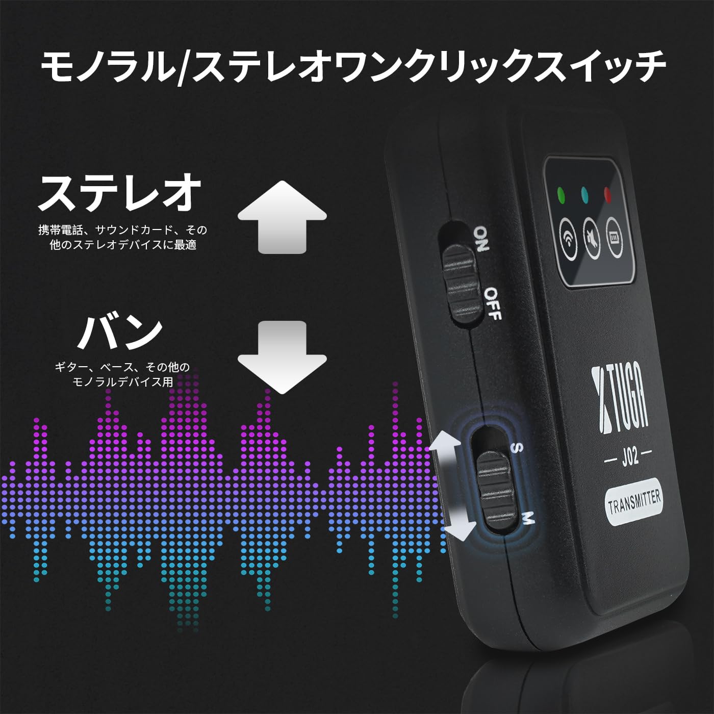 Amazon.co.jp: XTUGA インイヤーモニター ワイヤレスIEM モニター
